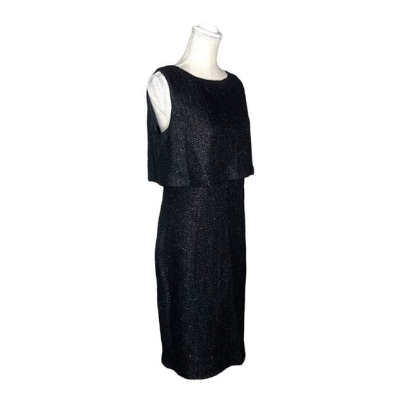 ST. John Metallic Tweed Sheath Dress - Picture 5 of 17